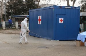 Postavljen trijažni kontejner kod Doma Zdravlja Živinice