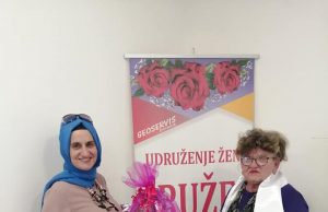 Udruženje žena ˝Ruže ˝Dubrave posjetila predsjednica Udruženja “Balkader Bursa“ Hajrija Kosova