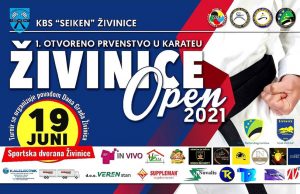 KBS “Seiken” organizator “Prvog otvorenog prvenstva – Živinice open 2021”