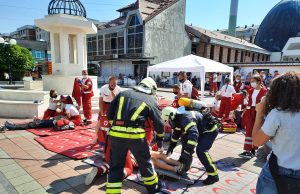 Uspješno realizovana pokazna vježba Crvenog križa TK