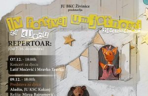 Predstava za djecu „Potraga za konačištem“ sinoć izvedena u BKC-u Živinice