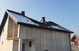 Đurđevik: U požaru izgorio krov i sprat kuće