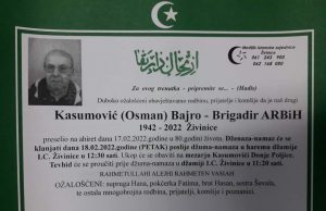 In Memoriam- Brigadir Bajro Kasumović