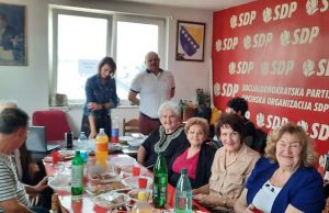 Forum žena GO SDP-a Živinice upriličio blagdanski prijem