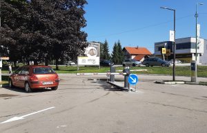 Modernizovan parking prostor iza Omega centra
