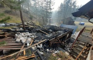 Izgorjela vikendica u naselju Suha