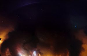 Izgorio kafić u blizini BKC -a , povrijeđenih nema