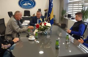 Živinički bokseri na prijemu kod Gradonačelnika Živinica