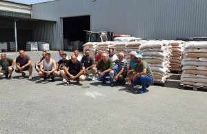 Lovci LD Toplica dobili žito za prehranu divljači