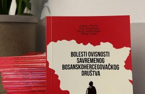 Sutra u Živinicama promocija knjige “Bolesti ovisnosti savremenog Bosanskohercegovačkog društva”.