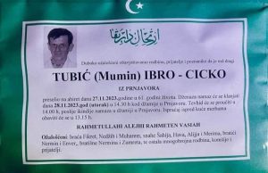 In memoriam – Ibro Tubić Cicko