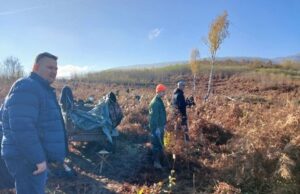 Lovci LD Toplica izvršili pošumljavanje na području Živinica , Kalesije i Banovića