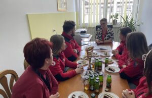 Prijem za ekipu koja je osvojila treće mjesto na Državnom takmičenju iz pružanja prve pomoći