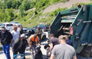 Lovci LD ˝Toplica˝ očistili deponije smeće u ruralnim područjima grada