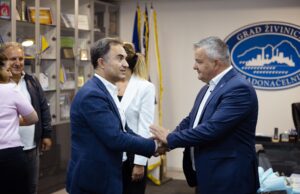 Gradonačelnik Živinica ugostio predsjednika Uprave Ziraat Banke BiH Bülent Süera Foto: Aurora Studio