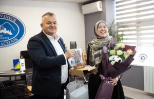 Gradonačelnik Živinica upriličio prijem za magistricu Dženitu Đulović