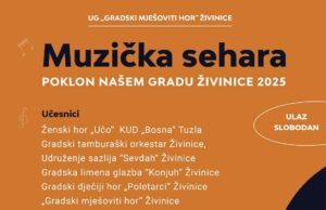 Pripreme za koncert “Muzička sehara, poklon našem gradu”