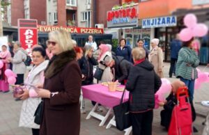 U Živinicama obilježen “Roze oktobar”- mjesec borbe protiv karcinoma dojke