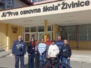 BIHAMK poklonio bicikl „Prvoj osnovnoj školi“ Živinice – podrška djeci i edukaciji u saobraćaju