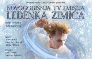 Najava predstave “Novogodišnja tv emisija Ledenka Zimića”