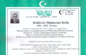 IN MEMORIAM: Refik Halilović