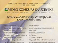Video konkurs za učenike povodom Dana nezavisnosti BiH