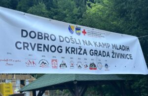 Mladi Crvenog križa iz više zemalja na kampu u Živinicama